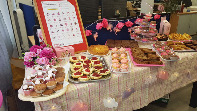 A selection of cakes available for donation